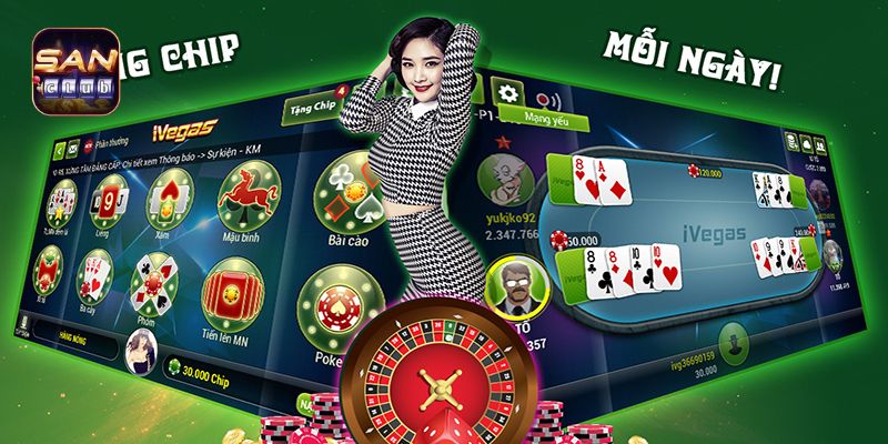 Game bài tại SANCLUB cực dễ chơi và nhận quà khủng